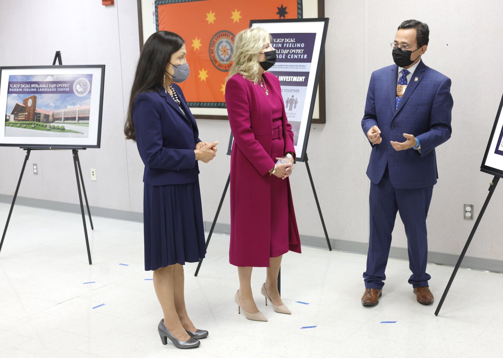 The First Lady visits Tahlequah